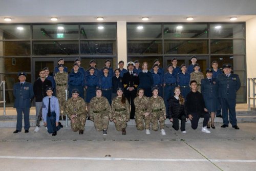 Air Cadet Commandations & Opening